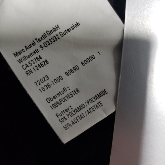 Marc Aurel Designer Straight Rebel & Revolution Trousers NWT size EU 44 US 12 - Picture 13 of 14